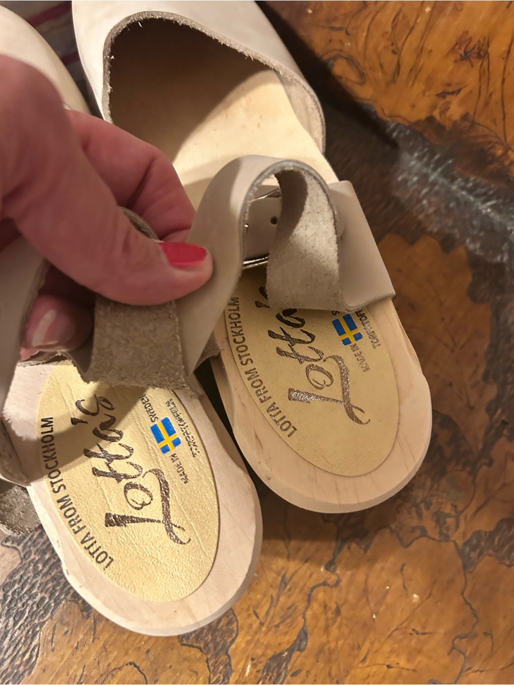 Lotta from Stockholm Highwood Mary Jane Clogs 41 - Picture 2 of 5